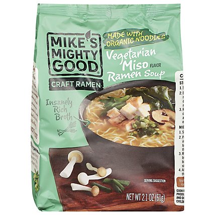 Mikes Mig Soup Ramen Miso Savory - 2.1 Oz - Image 1