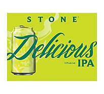 Stone Delicious Ipa In Cans - 12-12 Fl. Oz.