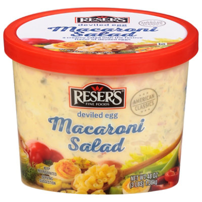 Resers Macaroni Salad Deviled Egg