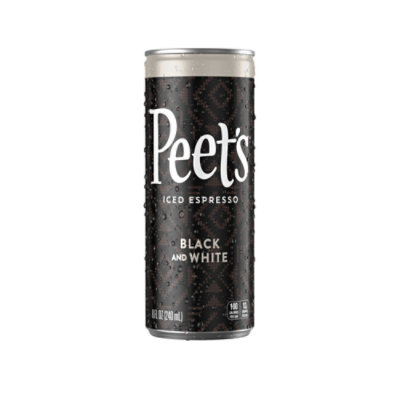 Peet S Iced Espresso Black & White - 8 Fl. Oz.