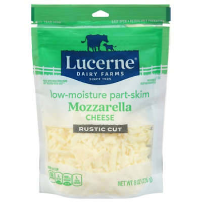 Lucerne Cheese Mozzarella Thick Cut Shredded - 8 Oz - Image 2