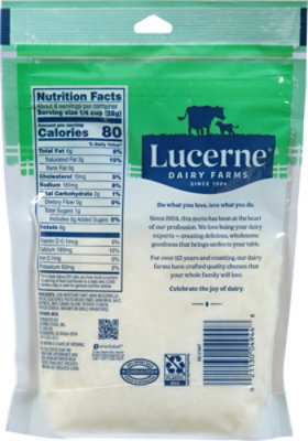 Lucerne Cheese Mozzarella Thick Cut Shredded - 8 Oz - Image 5