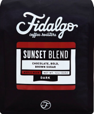 Fidalgo Coffee Roasters Sunset Blend Whole Bean - 12 Oz - Image 2