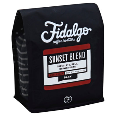 Fidalgo Coffee Roasters Sunset Blend Whole Bean - 12 Oz - Image 1