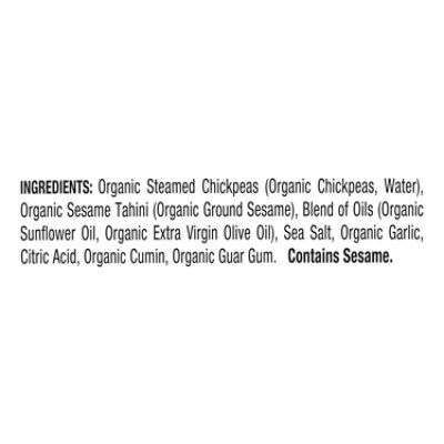 Cedars Hommus Organic Original Tub - 10 Oz - Image 4