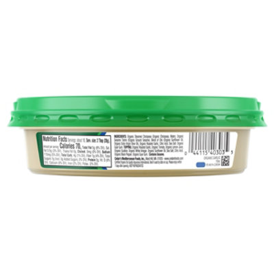 Cedars Hommus Organic Garlic Tub - 10 Oz - Image 6