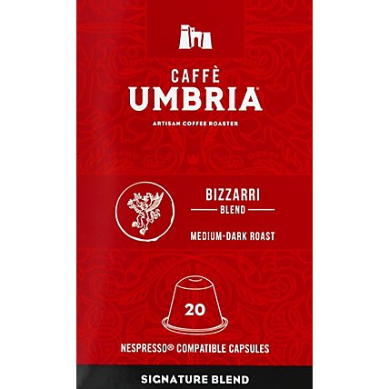 Caffe Umbria Bizzarri Nespresso Capsule - 20 Count - Image 2