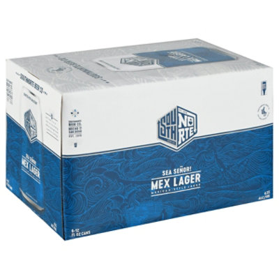 Sea Senor Mex Lager In Cans - 6-12 Fl. Oz.