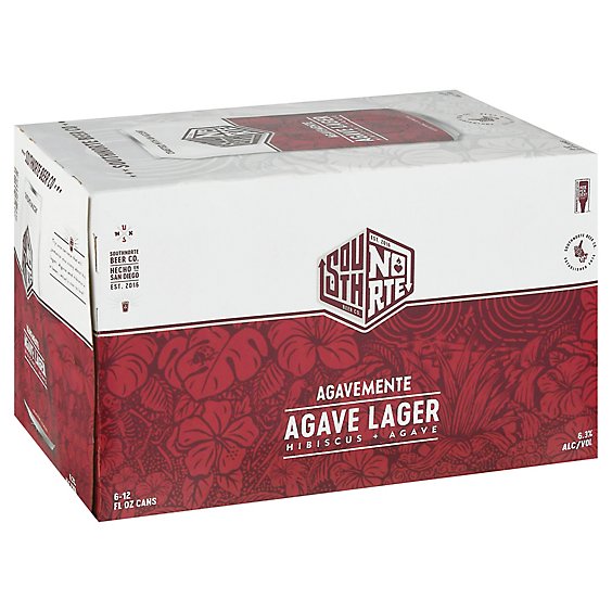 South Norte Agavemente Pilsner In Cans - 6-12 Fl. Oz.