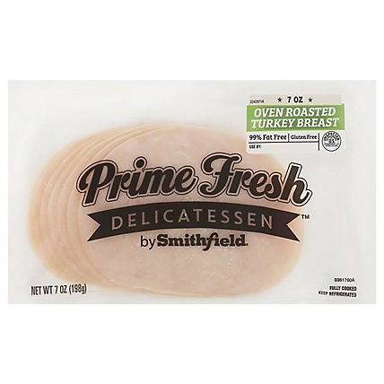 Smithfield Prime Fresh Pre Sliced Oven Roasted Turkey Breast - 8 Oz - Image 2