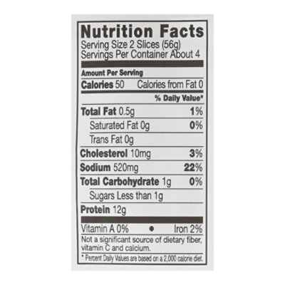 Smithfield Prime Fresh Oven Roasted Pre-Sliced Turkey Breast - 8 oz - Image 4