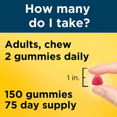 Nature Made Dietary Supplement Gummies Adult Multivitamin For Him Bottle - 150 Count - Image 3