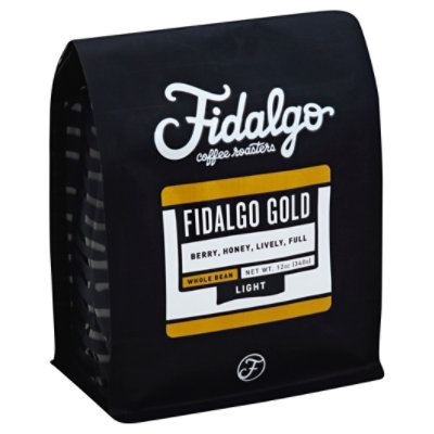 Fidalgo Coffee Roasters Gold Light Whole Bean - 12 Oz - Image 1