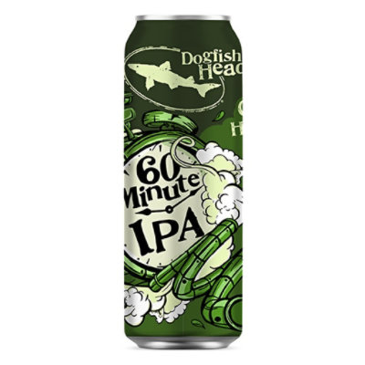Dogfish Head 60 Minute Ipa 12x19.2oz In Cans - 19.2 Oz - Image 2