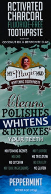 My Magic  Toothpaste Chrcl Pprrmnt - 4 Oz - Image 2