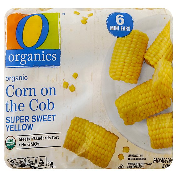 O Organics Organic Mini Corn On The Cob - 6 Count