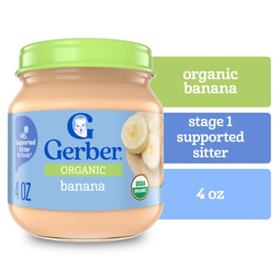 gerber first stage baby food