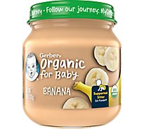 Gerber 1st Foods Baby Food Organic Banana Jar - 4 Oz