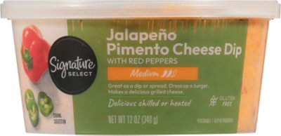 Signature SELECT Dip Pimento Jalapeno - 12 Oz - Image 1