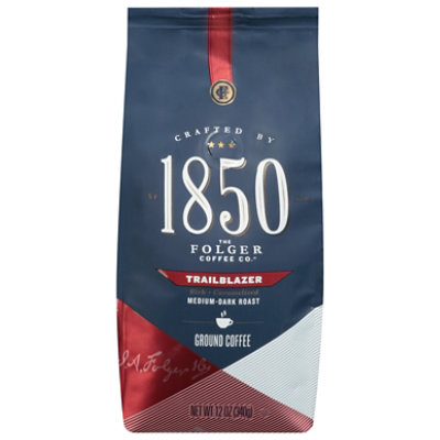 Coffee, Trailblazer, Dark Roast, Ground, 12 oz Bag
