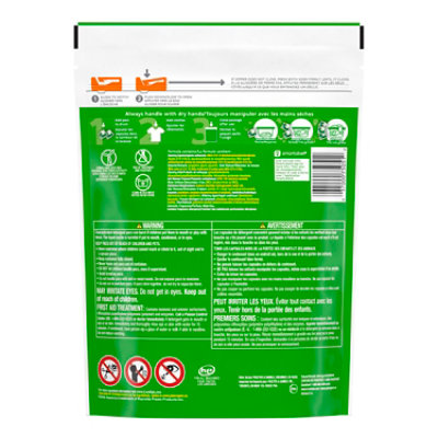 Gain flings! HE Compatible Island Fresh Scent Liquid Laundry Detergent Soap Pacs - 35 Count - Image 4