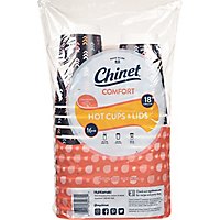 Chinet Comfort Cup Insulated Cups And Lids - 18 Count - Image 4