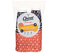 Chinet Comfort Cup Insulated Cups And Lids - 18 Count