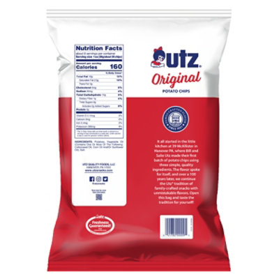 Utz Potato Chips Original - 7.75 Oz - Image 7