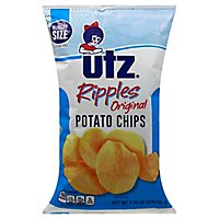 Utz Potato Chips Ripples Original - 7.75 Oz - Image 1