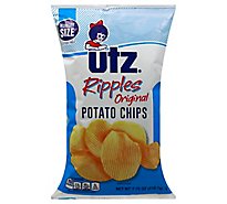 Utz Potato Chips Ripples Original - 7.75 Oz
