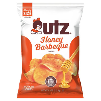 Utz Potato Chips Honey Bbq - 7.5 Oz - Image 2