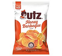 Utz Potato Chips Honey Bbq - 7.5 Oz