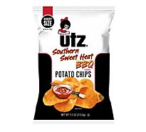 Utz Potato Chips Southern Sweet Heat Bbq - 7.5 Oz