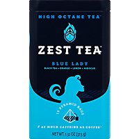 Zest Tea Premium Energy Tea Black Tea Blue Lady Can 15 Count - 1.32 Oz - Image 2