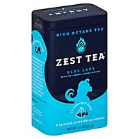 Zest Tea Premium Energy Tea Black Tea Blue Lady Can 15 Count - 1.32 Oz - Image 1