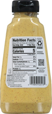 O Organics Organic Mustard Spicy Brown Bottle - 12 Oz - Image 5