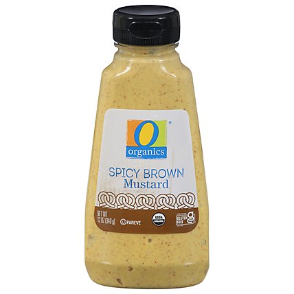 O Organics Organic Mustard Spicy Brown Bottle - 12 Oz - Image 1
