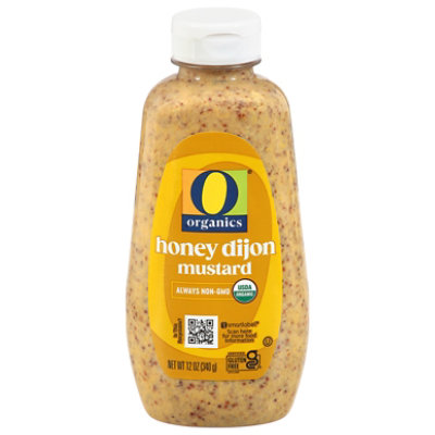 O Organics Organic Mustard Honey Dijon Bottle - 12 Oz