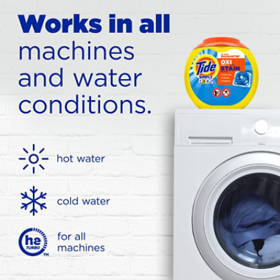 Tide Simply PODS Liquid Laundry Detergent Pacs Oxi Refreshing Breeze - 43 Count - Image 8