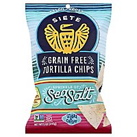 Siete Grain Free Sea Salt Tortilla Chips - 5 Oz - Image 3