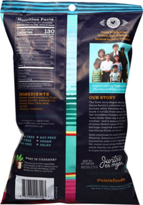 Siete Grain Free Sea Salt Tortilla Chips - 5 Oz - Image 5