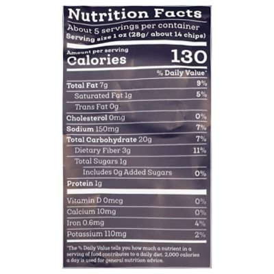 Siete Grain Free Sea Salt Tortilla Chips - 5 Oz - Image 3