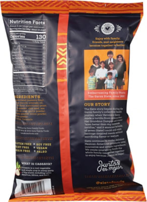 Siete Grain Free Nacho Tortilla Chips - 5 Oz - Image 5