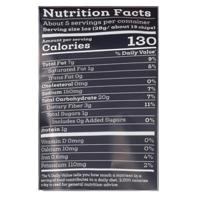 Siete Grain Free Nacho Tortilla Chips - 5 Oz - Image 3