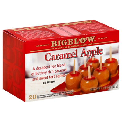 Bigelow Tea Black Caramel Apple Bags 20 Count - 1.46 Oz