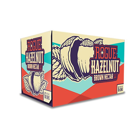 Rogue Hazelnut Brown Nectar In Bottles - 6-12 Oz