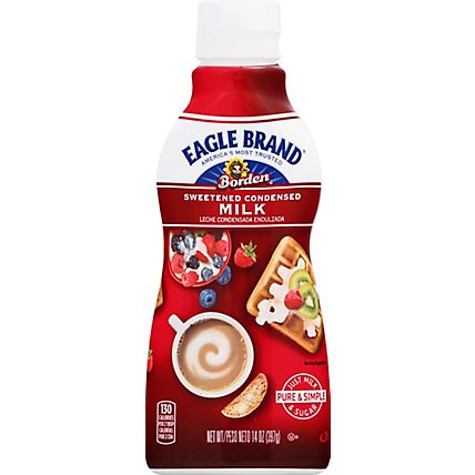 Eagle Brand Milk Condensed Sweetened Bottle - 14 Oz - Image 2