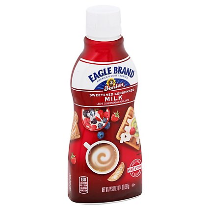 Eagle Brand Milk Condensed Sweetened Bottle - 14 Oz - Image 1