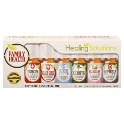 Healing Solutions Familiy Health 6 Aromatherapy Set - Each - Image 3