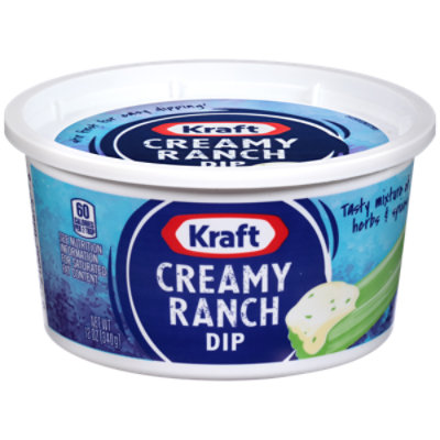 Kraft Dip Creamy Ranch Tub - 12 Oz - Pavilions